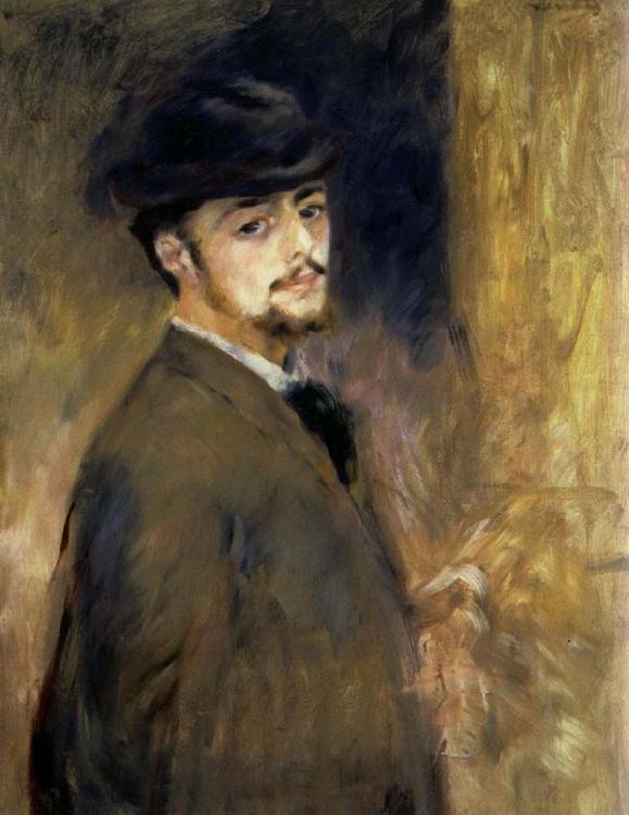 Pierre Auguste Renoir Self-Portrait Sweden oil painting art